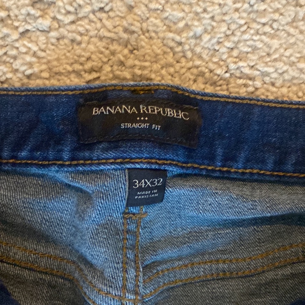 Banana Republic Jeans straight fit 34x32 - Picture 3 of 3